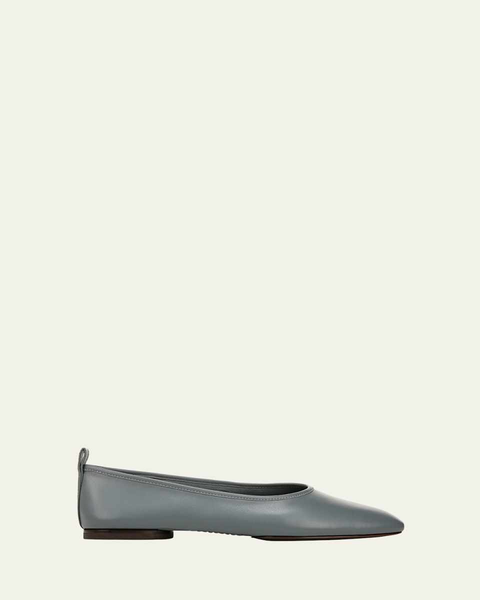 Vivian Lambskin Ballerina Flats